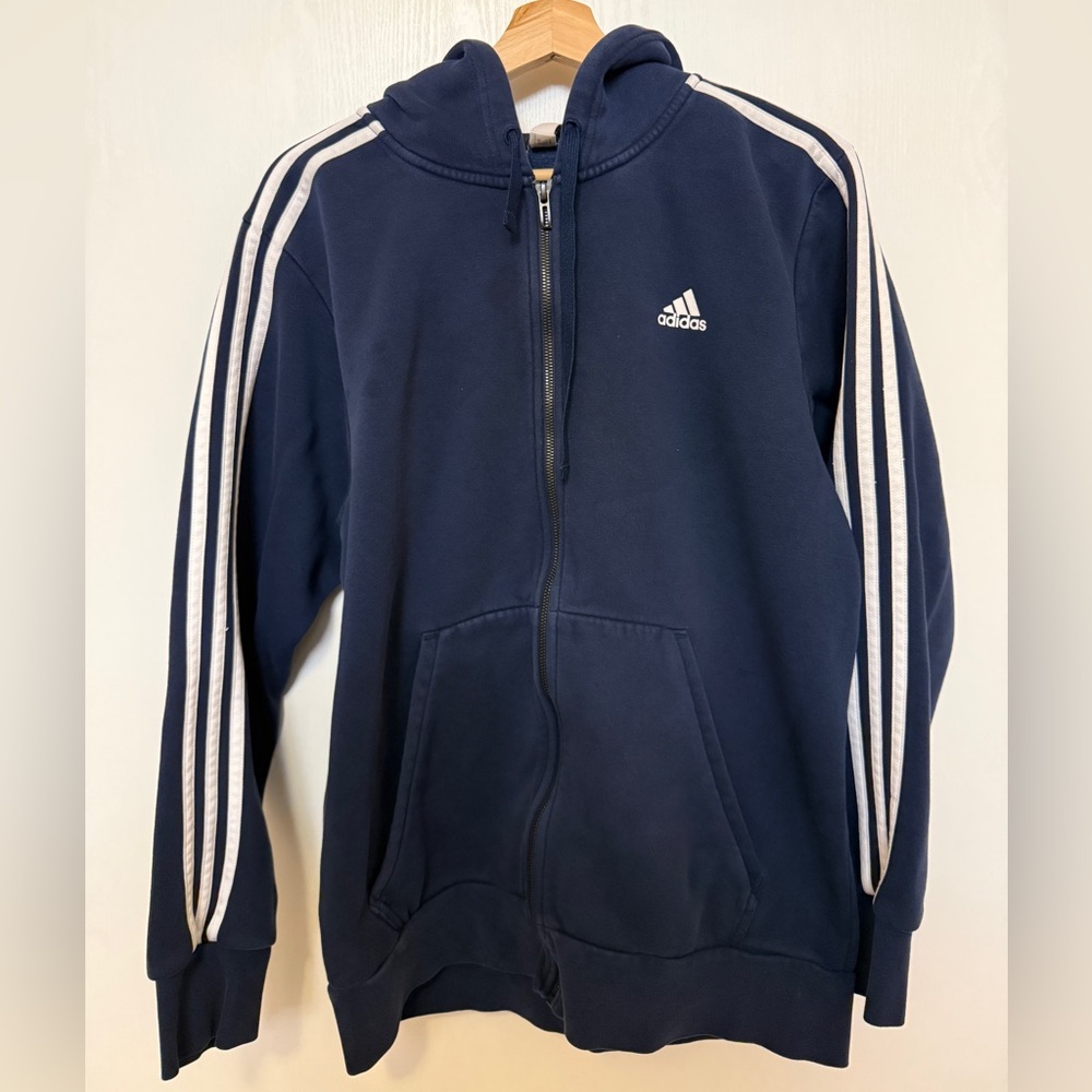 adidas Navy Zip-Up Men’s